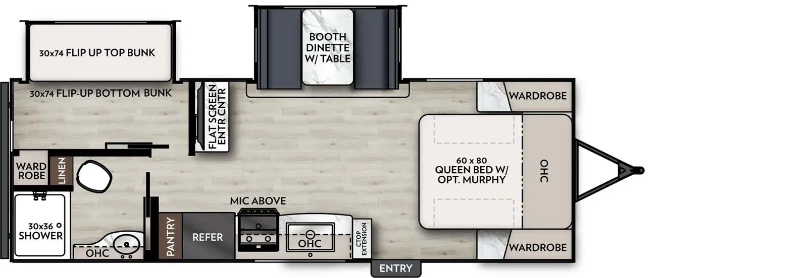 241BHS Floorplan Image
